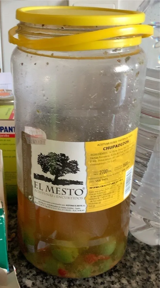Aceitunas chupadedos
