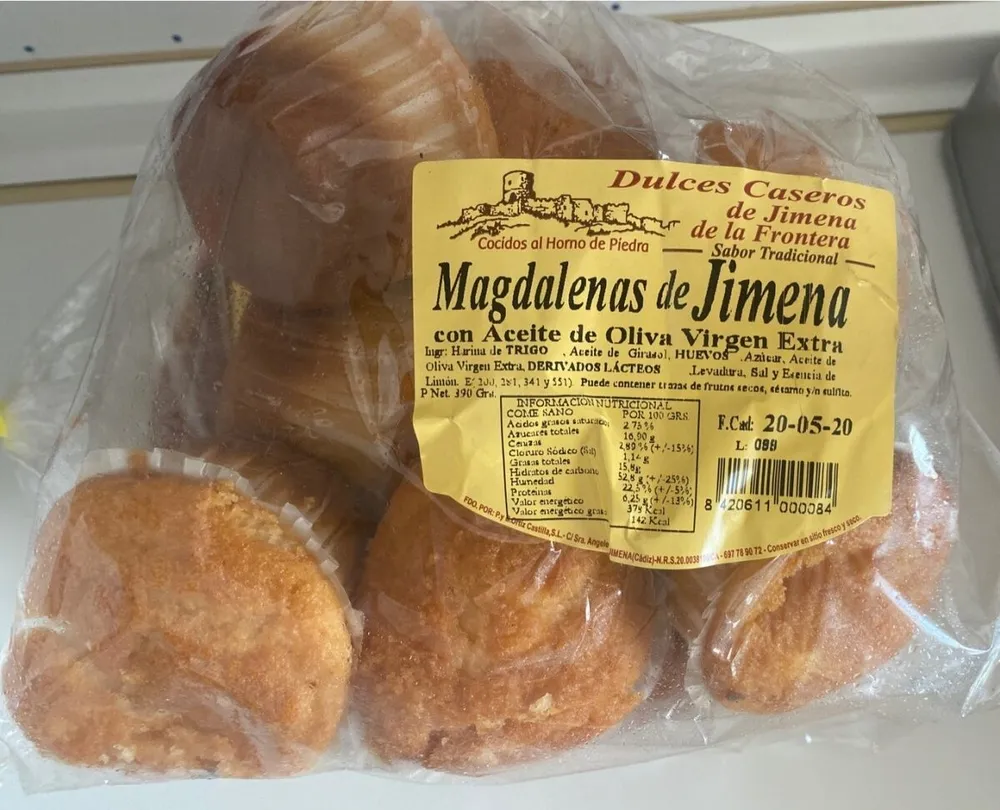 Magdalenas de Jimena con Aceite de Oliva Virgen Extra