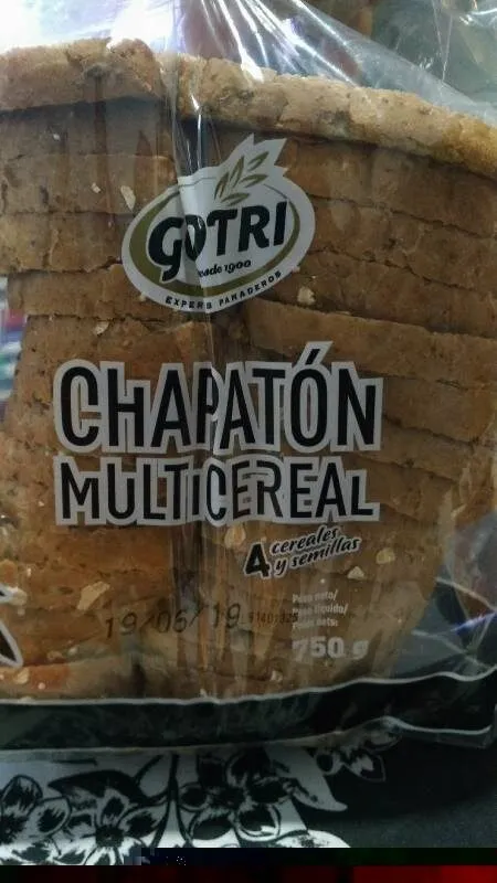 Chapatón multicereal