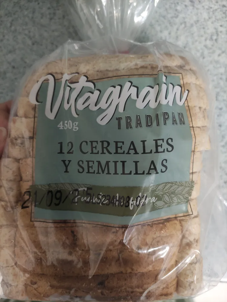 Pan de molde multicereales
