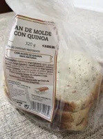 Pan de molde con quinoa