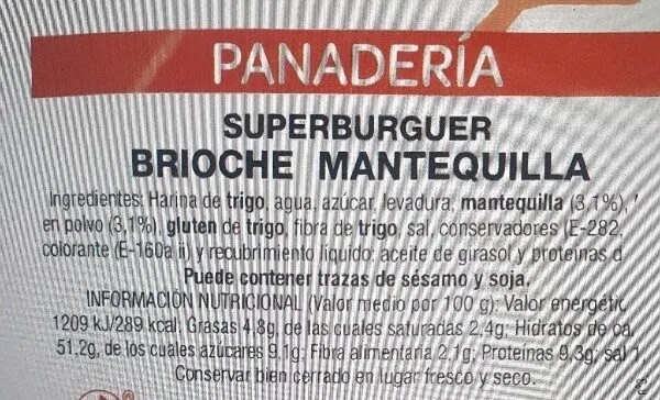 Superburger Brioche Mantequilla