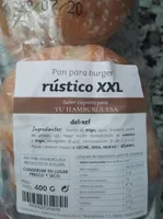 Pan para burger rústico XXL
