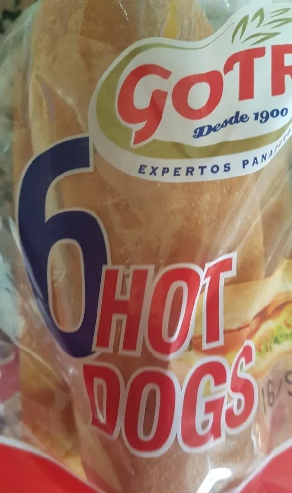 6 hot dogs