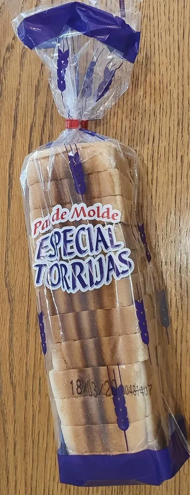 Pan de molde para torrijas