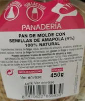 Pan de molde con semillas de amapola