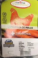 Longaniza de Pollo + Zanahoria