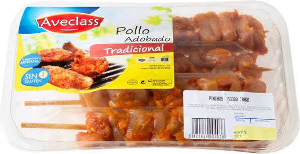 Pinchos morunos de pollo sin gluten