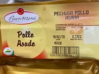 Pechuga Pollo Asada