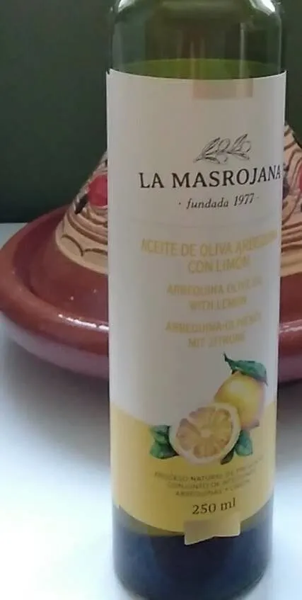 Huile d'olive au citron