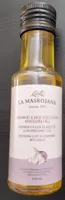 Condimento a base de aceite de oliva arbequina y ajo