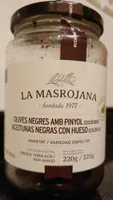 Aceitunas negras con hueso