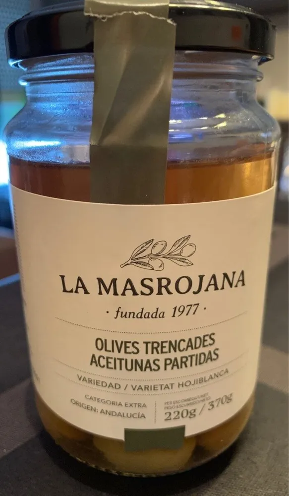 Aceitunas Partidas 370G