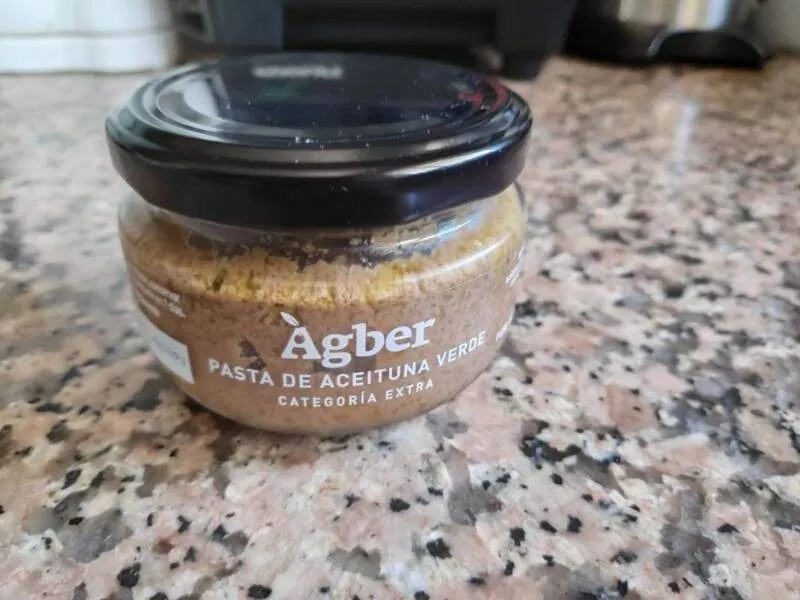 Pasta de aceituna verde