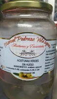 Aceitunas verdes sin hueso