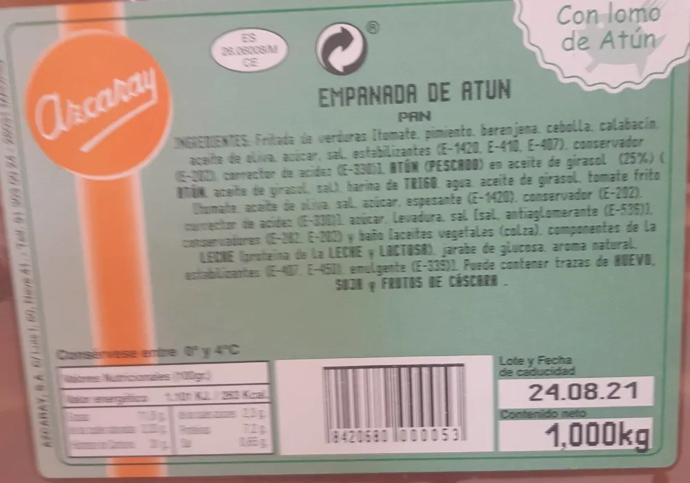 Empanada de atún