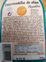 Empanada de atún hojaldre