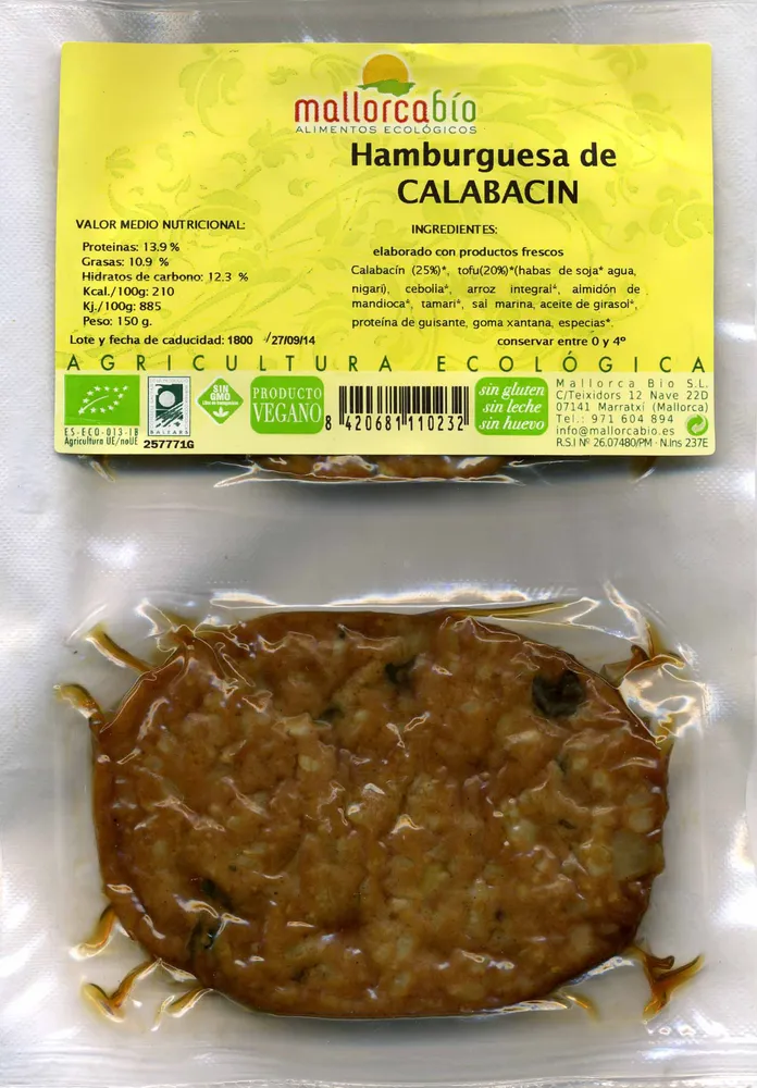Hamburguesas de Calabacín
