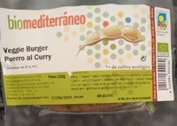 Veggie Burger puerro al curry