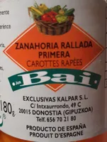 Zanahoria rallada primera