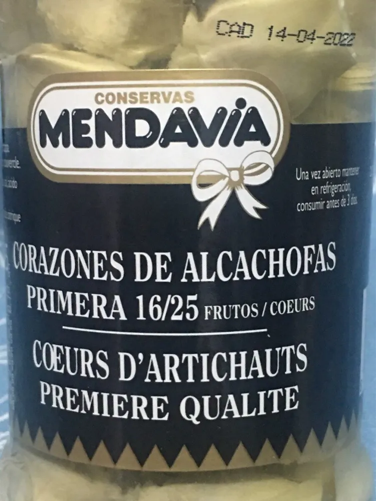 Alcachofas Mendavia