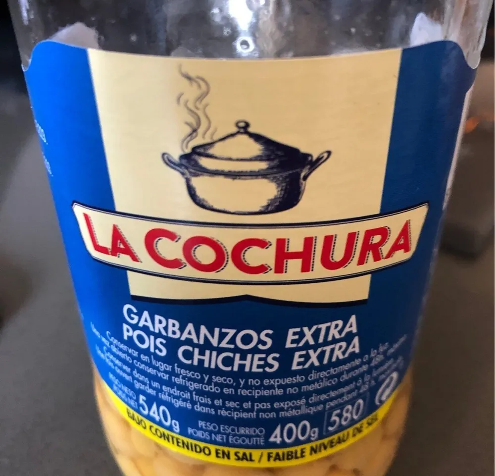 Garbanzos extra cocidos