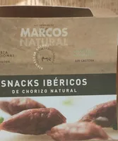 Snacks ibéricos de chorizo natural