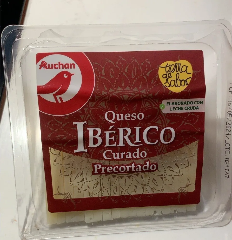 Queso iberico curado recortado