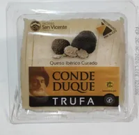 Queso ibérico curado a la trufa