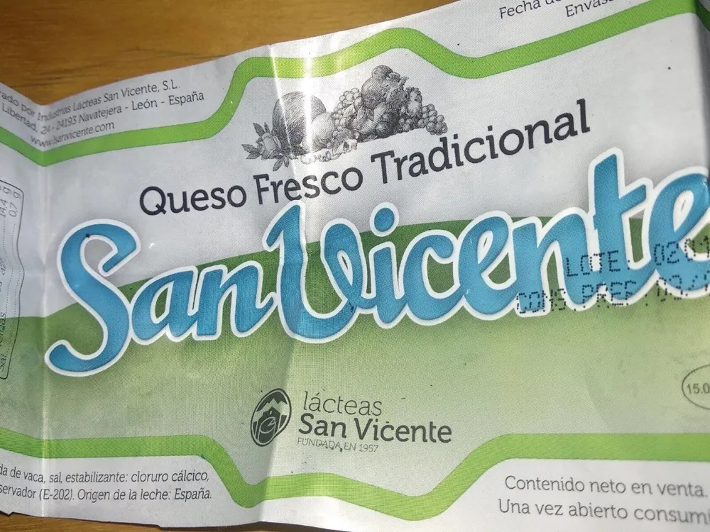Queso fresco tradicional