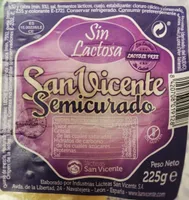 Queso Semicurado sin lactosa