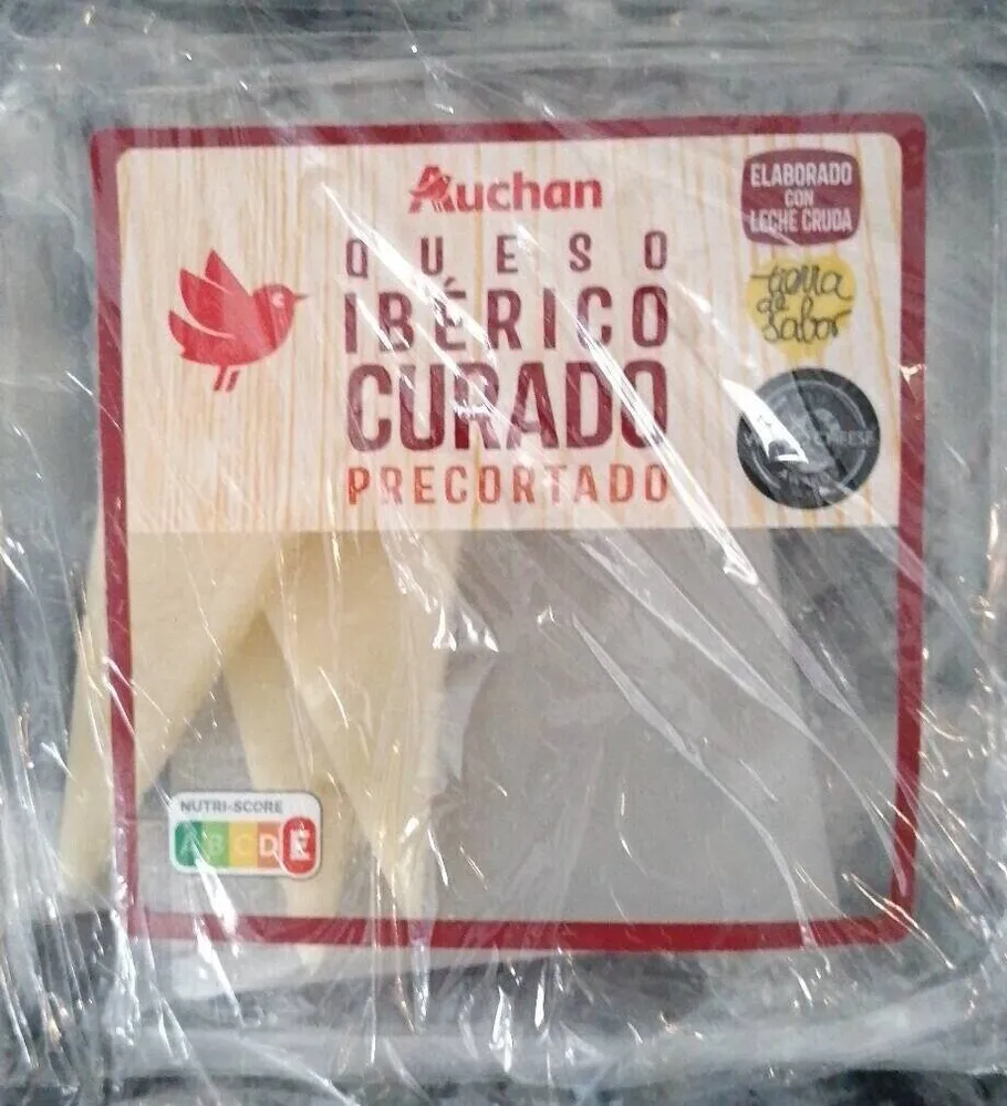 Queso iberico queso de mezcla madurado elaborado con leche cruda