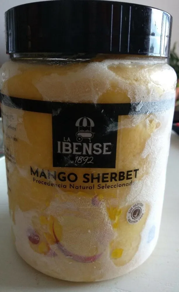 Mango sherbet