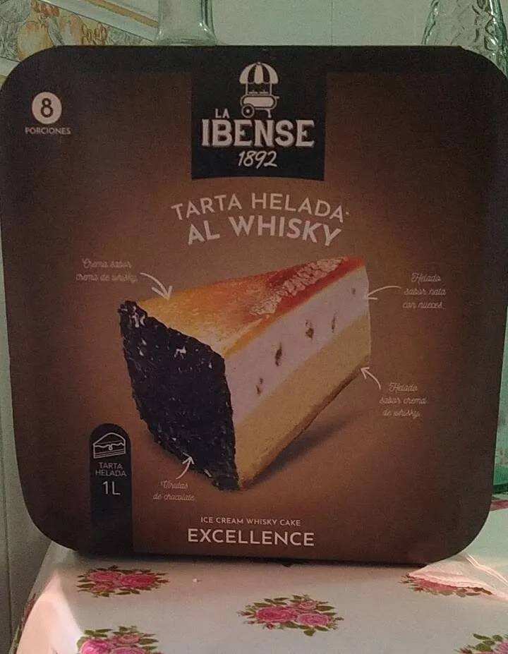 Tarta helada al whisky