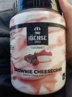 Helado brownie cheescake