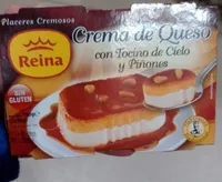 Crema De Queso Con Tocino De Cielo Y Piñones Pack-2 X 90 GR.