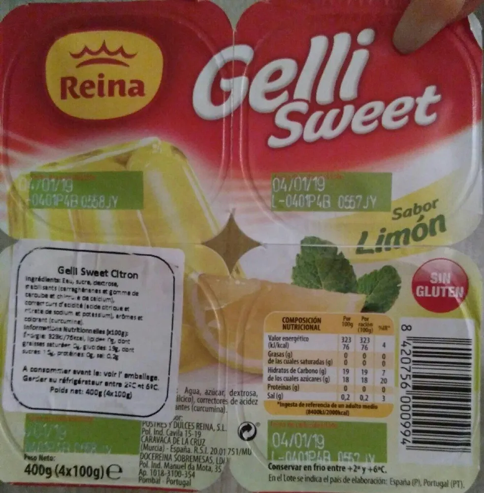 Gelli Sweet Limón