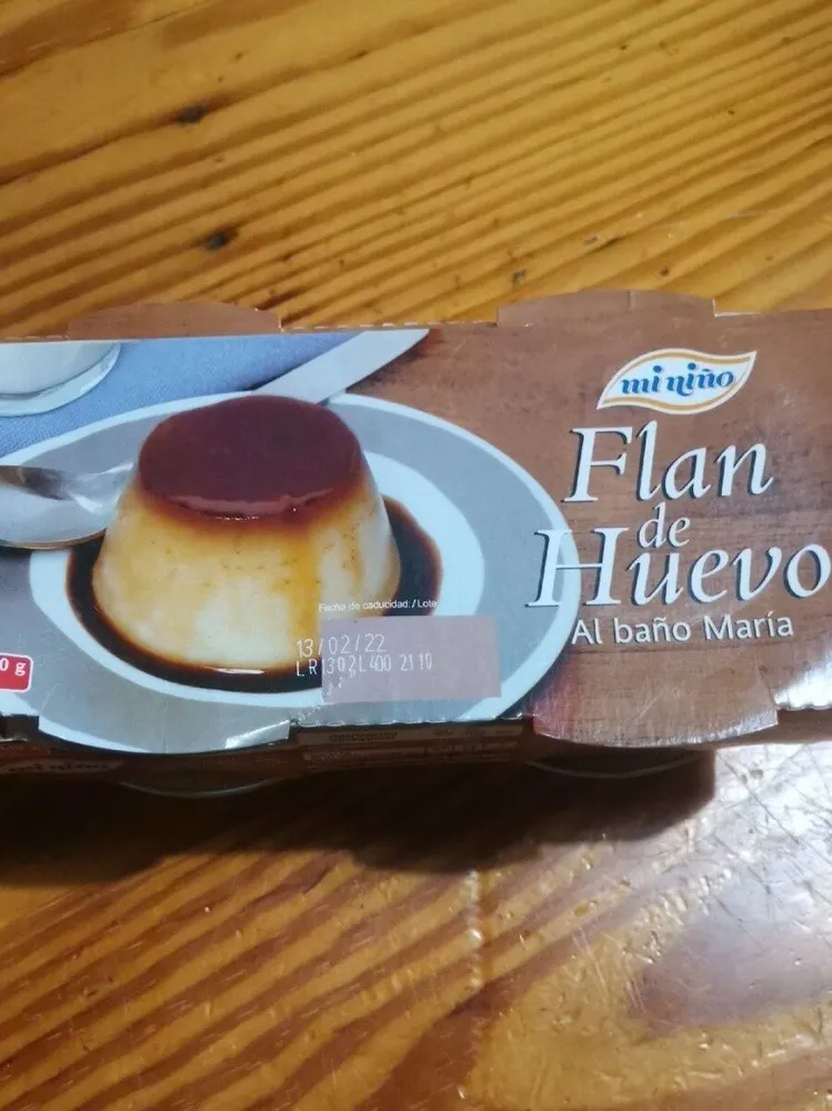 Flan de huevo