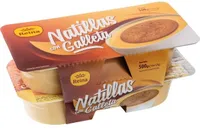 Natillas con galleta