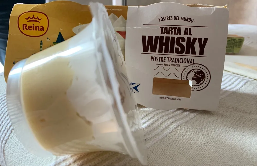 Tarta al whisky