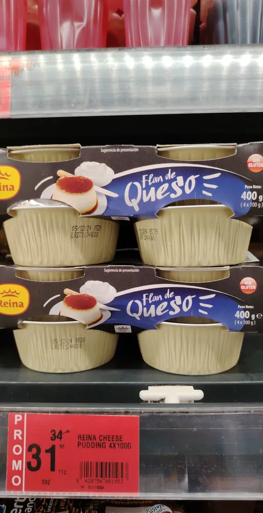Reina cheese pudding