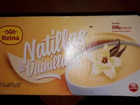 Natillas de vainilla