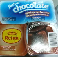 Flan de chocolate