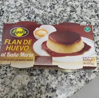 Flan de huevo al baño maría
