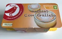 Natillas con Galleta