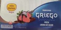 Yogur estilo griego (Fresa - Crema de cacao)