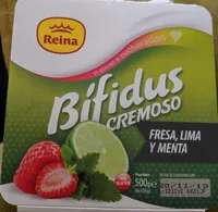 Bifidus cremoso fresa, lima y menta