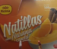 Natilla sabor naranja y canela