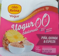 yogur piña,quinoa y espelta 0% 0%