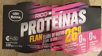 Rico en Proteínas Flan con Clara de Huevo
